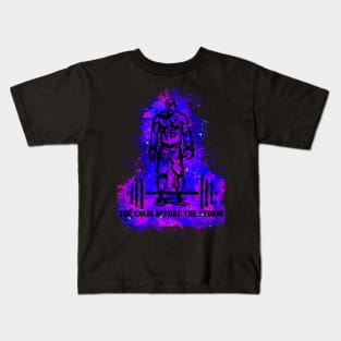 The calm before the storm Kids T-Shirt